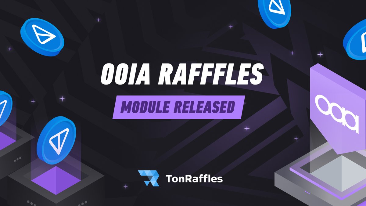 Official Release of <a href="/OoiaTon/">OOIA</a> raFFFles by #TonRaffles 🎨

😱 An anonymous number for 0.2 $TON? Now it's possible! Introducing NFT lotteries on the #TON blockchain, accessible to every user.

👉 rafffles.ooia.art

🧐 How it works
List your #NFTs: From the available