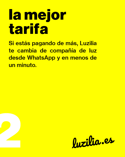 Luzilia…
 
1. Analiza el consumo eléctrico de tu vivienda en el último año🤔
2. Coteja todas las tarifas de luz existentes 📊
3. Encuentra la opción más barata para ti ✌️
4. Te avisa cuando aparece una tarifa mejor 📨
 
¿A qué esperas para ahorrar en la luz? 😏
 
 #TarifaLuz #IA