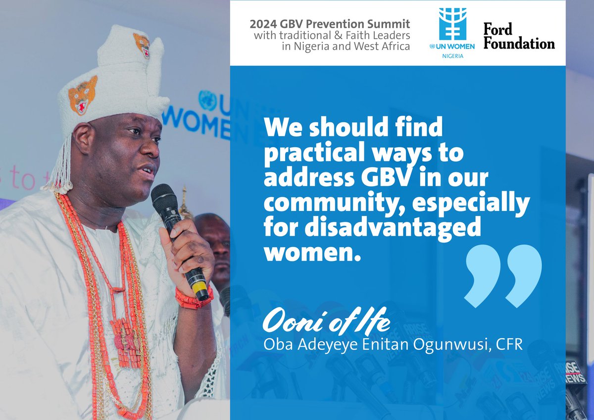 Moving from rhetoric to action as traditional leaders voice commitment to end #GBV in Nigeria