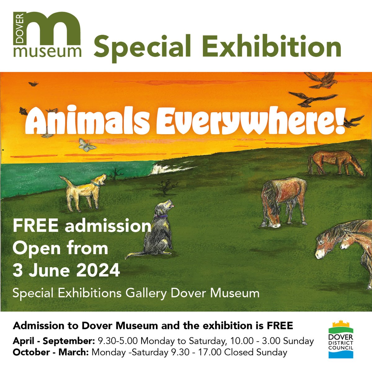 New! Special exhibition open from 3rd June 2024: Animals Everywhere! As the RSPCA celebrates its 200th anniversary, this exhibition looks at Britain’s obsession with and love of animals and the importance they have had in so many aspects of our lives over the centuries and today
