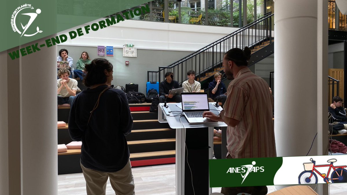 ANESTAPS's tweet image. [#FriperieSportPlanète 🌱 ]  

Lancement du Week-end de Formation sur les Friperies #Sport Planète, par une formation retraçant l’historique du service.👕