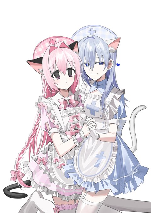 「猫娘 閉じた口」のTwitter画像/イラスト(新着)