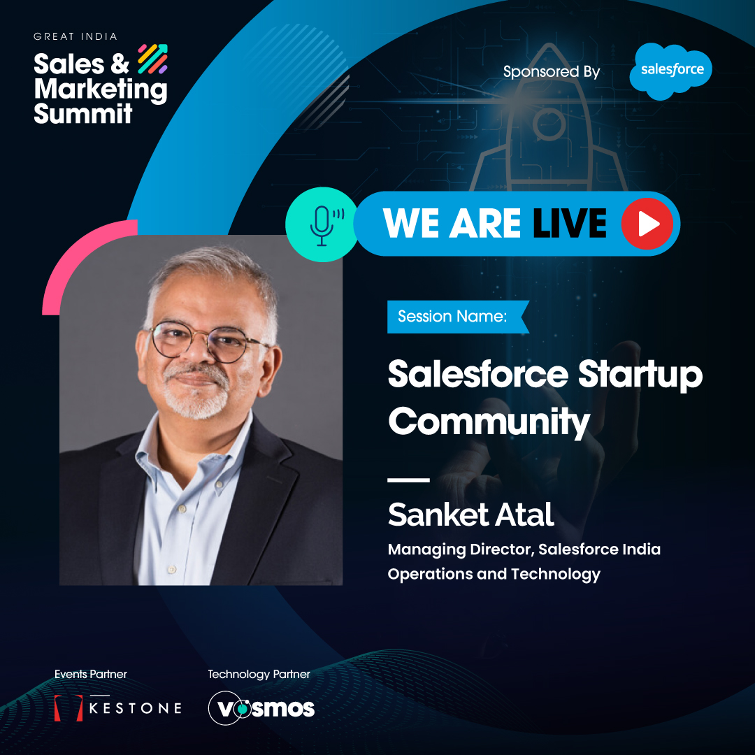 It's happening NOW! Sanket Atal is ready to kick off his transformative session, 'Salesforce Startup Community.' This is the moment you've all been waiting for! Drop everything and join us in the main hall. Trust us, this is THE session to be at! Join Now!