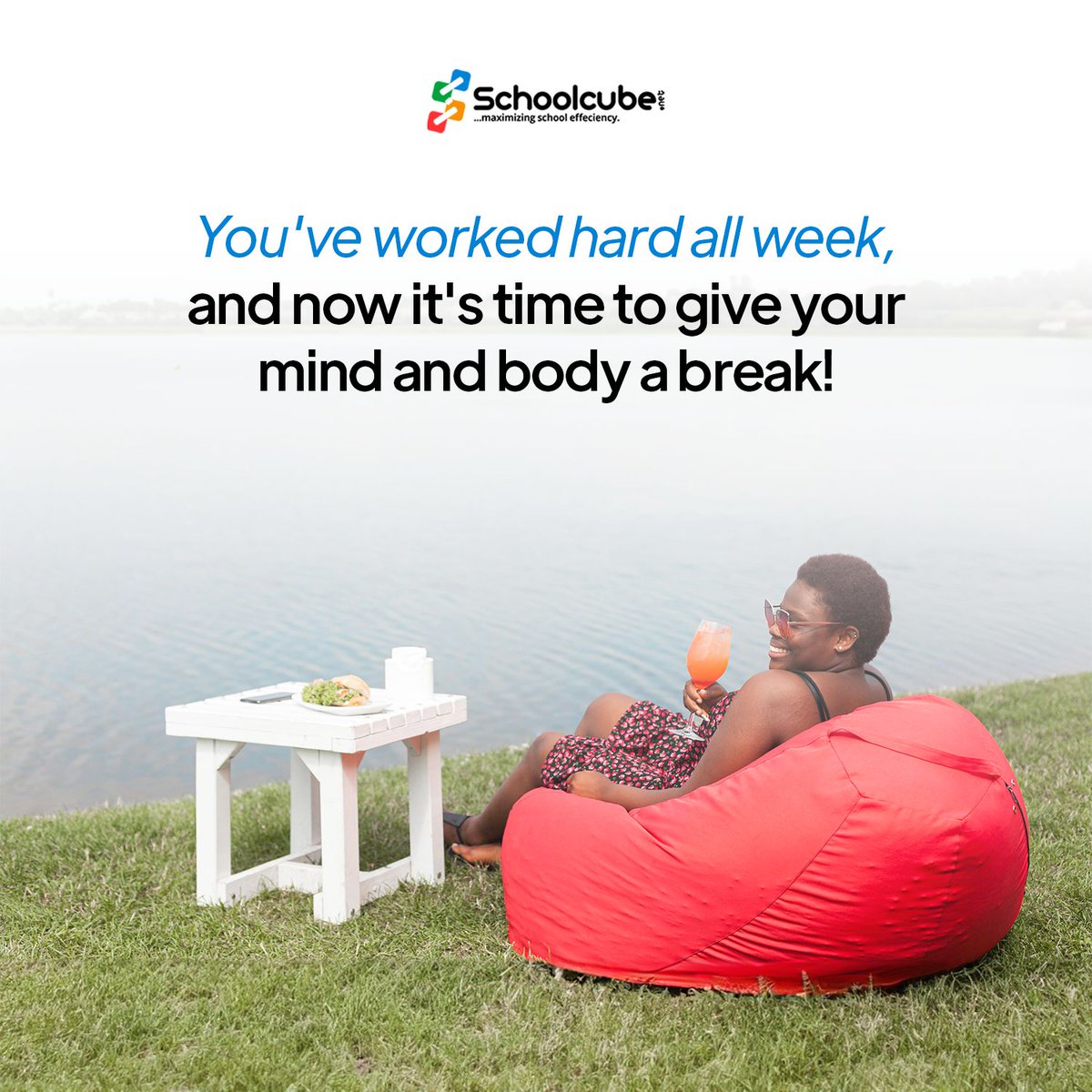 Remember, taking a break doesn't mean you're lazy - it means you're smart! You know that your mind and body need rest to perform at their best. So go ahead, take a step back, and indulge in some much-needed self-care. You've earned it! #schoolteller #fridaymotivation