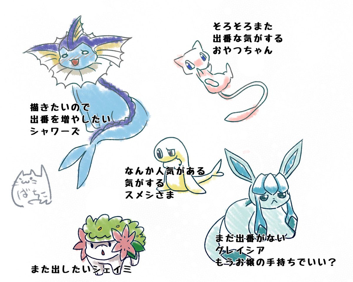 固有タグ(シリーズ名)について
#ポケモンと生活

一年以上やっててシリーズ名がない事に気付く
こんなに続くとは思ってなかったんです
なのでなにかあれば教えていただけると嬉しい 