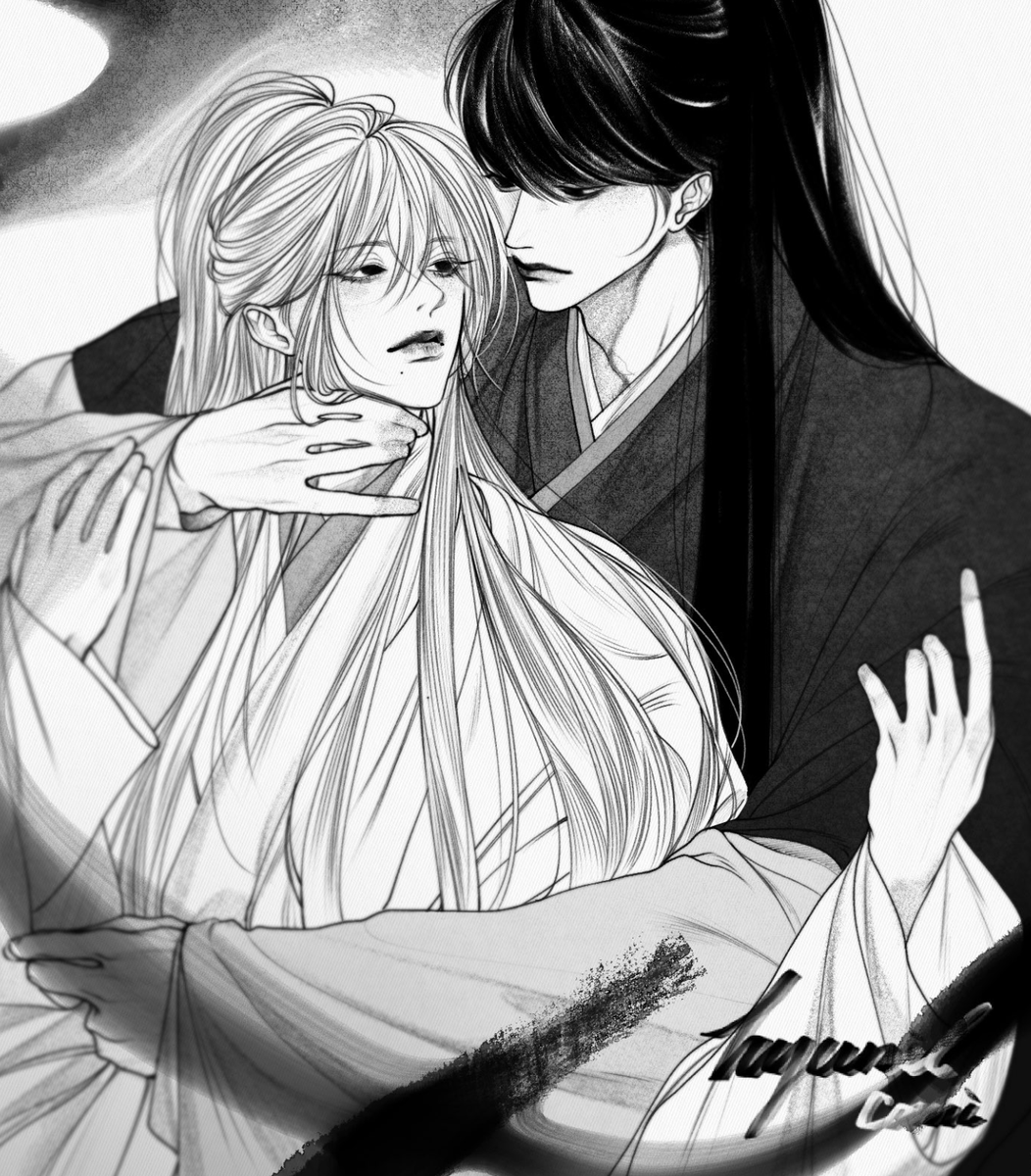 crepejuu's tweet photo. @/hynilsisi // "full effort b&amp;w"
♡ price (per person): 25000-30000P | approx. 19-22USD
♡ tat: 12hours-1 week
♡ style: LD, semi-realism
♡ halfbody-fullbody
♡ additional fees: detailed outfits, props https://t.co/C4iOPPXFmE