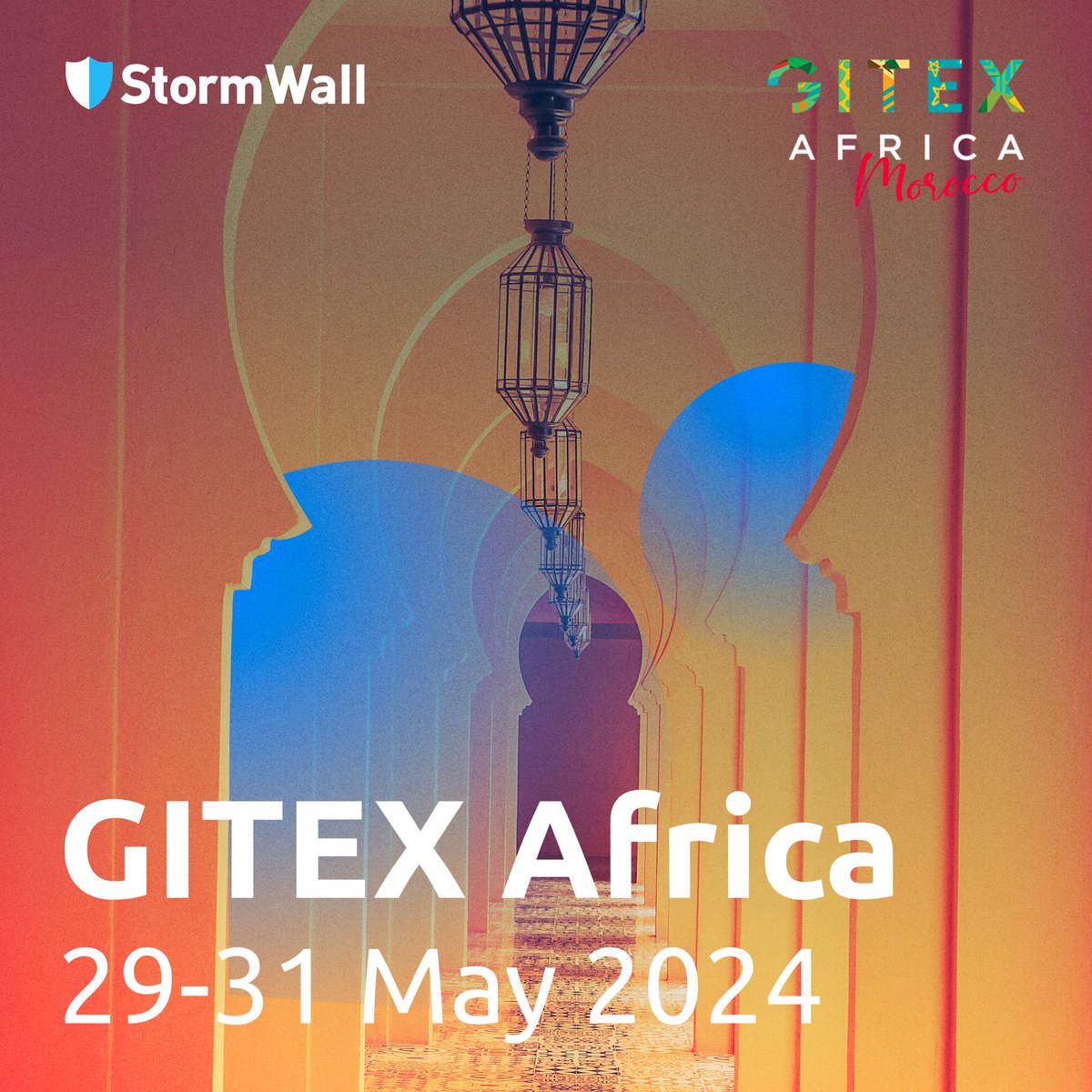 StormWall is heading to <a href="/GITEXAfrica/">GITEX AFRICA</a> held in Morocco on 29-31 May 2024

We’ll be happy to meet you there and tell all about our solutions for DDoS protection and discuss possible partnership options.

Find us at Place Bab Jdid, Bd Al Yarmouk in the Hall 3, booth 3D-20