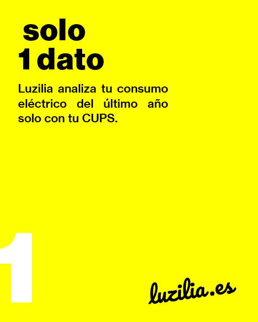 Luzilia es capaz de mantenerte para siempre en el mejor precio para tu consumo de luz y lo consigue CON 1 SOLO DATO 💪

Te pide únicamente el CUPS de tu vivienda, ESO ES TODO 😎
 
Tu CUPS permite conocer tu consumo eléctrico en los últimos 12 meses ⚡

#SoloUnDato #CUPS