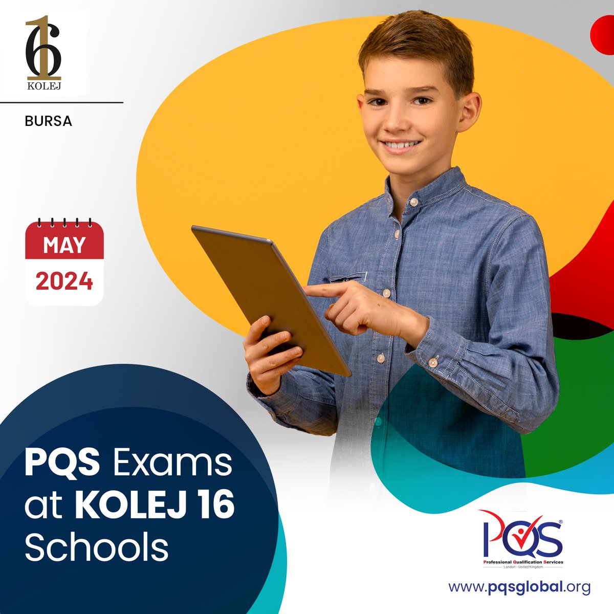 KOLEJ 16 / BURSA

PQS Exams at KOLEJ 16 Schools in May 2024

pqsglobal.org

#pqs #pqsglobal #pqslondon #pqsturkey #pqsazakhstan #pqsmexico #cefr #pqsouthafrica #pqsonlineexam #pqsonlineenglish #pqsonlinegerman #pqsonlinespanish #pqsonlineplacementtest #onlineenglishtest