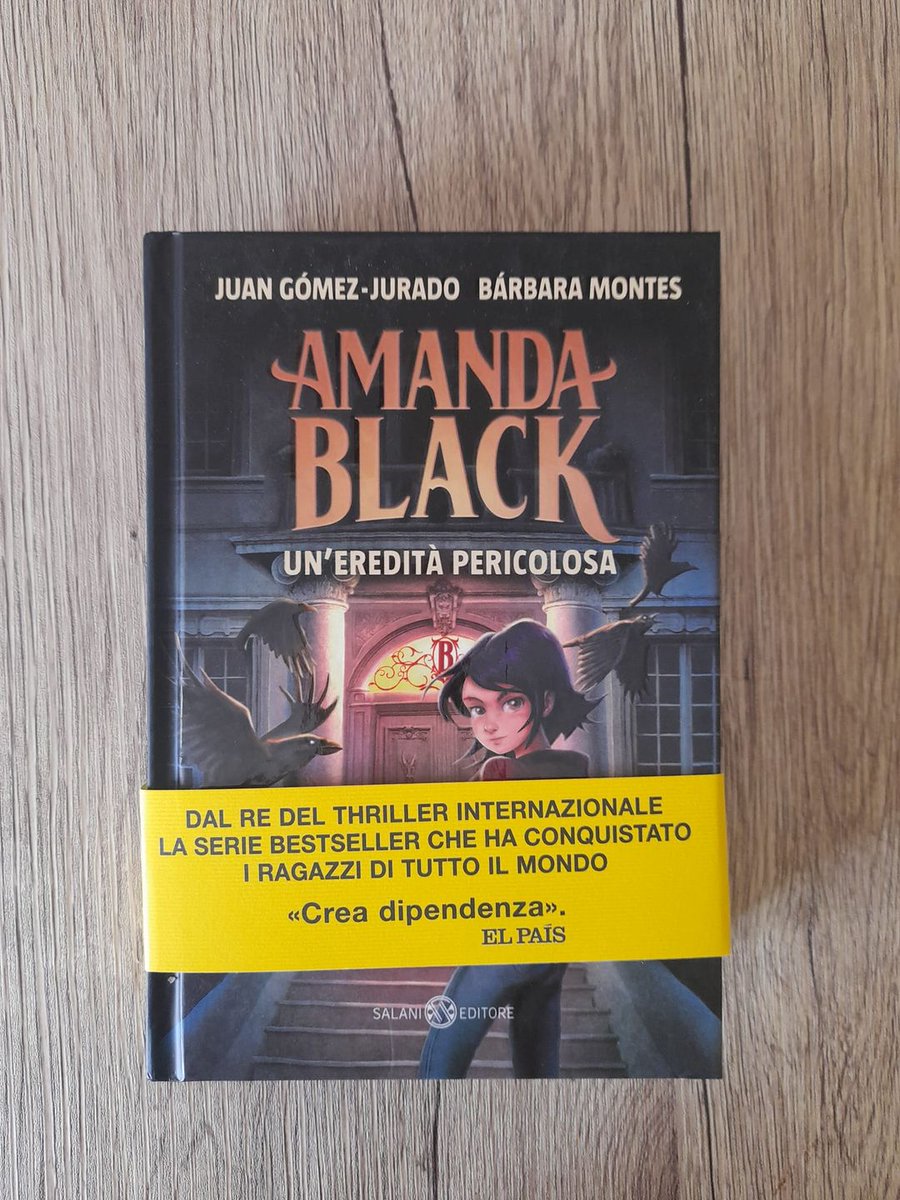 In libreria!
La prima avvincente avventura di Amanda Black 😍