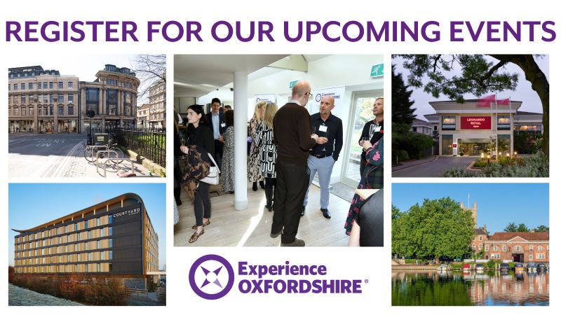 Register today for our upcoming events ➡ bit.ly/33IL1Ra

Final places remaining for Summer Networking at The Relais Henley, Networking at The Store, Taking England to the World and How to Get Your Customers to Pay You on Time seminar.

#ExperienceOxfordshire #ExOxEvents