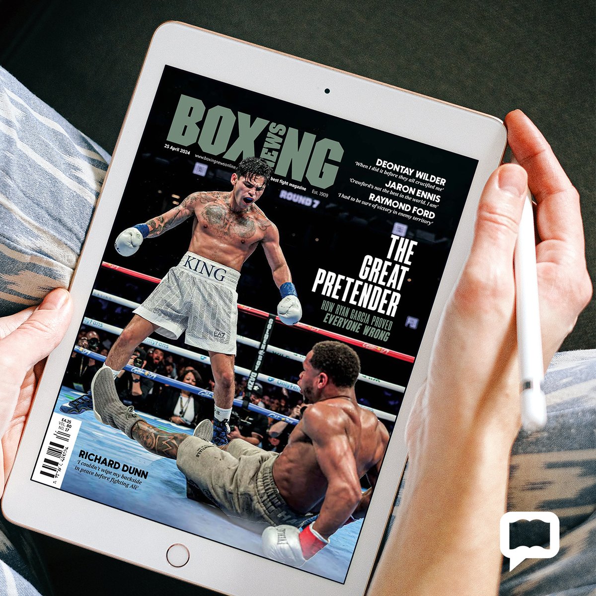 Discover the latest issue of @BoxingNewsED and more eMagazines - available on #BorrowBox now!