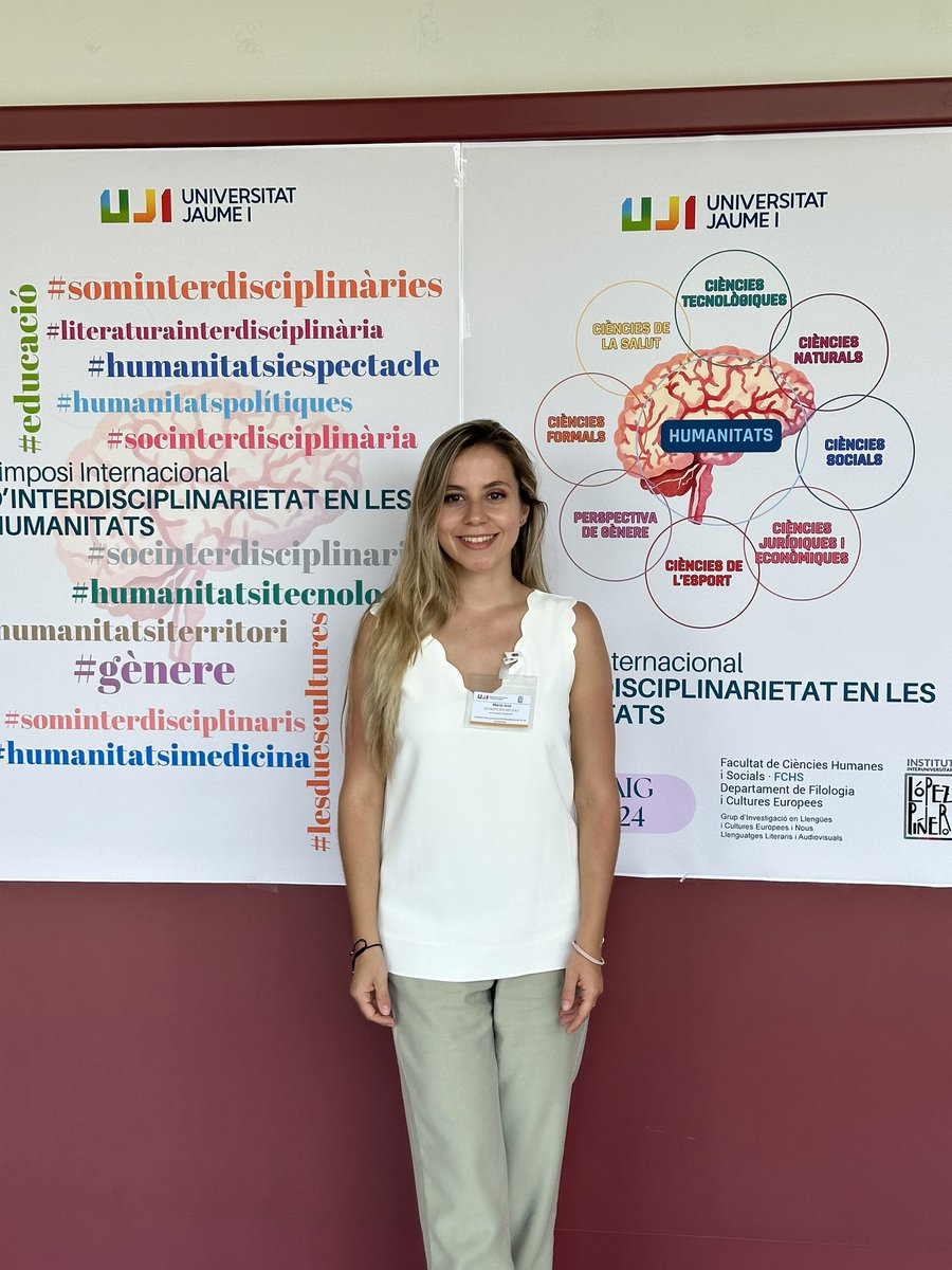 MJoseMompean's tweet photo. Deixe per ací un poquet de postureig d’ahir al #SimposiDIH de l’ @UJIuniversitat. M’ho vaig passar molt bé, vaig conéixer moltes i molts investigadors i vam aprendre moltes coses. https://t.co/i0xET62pSp