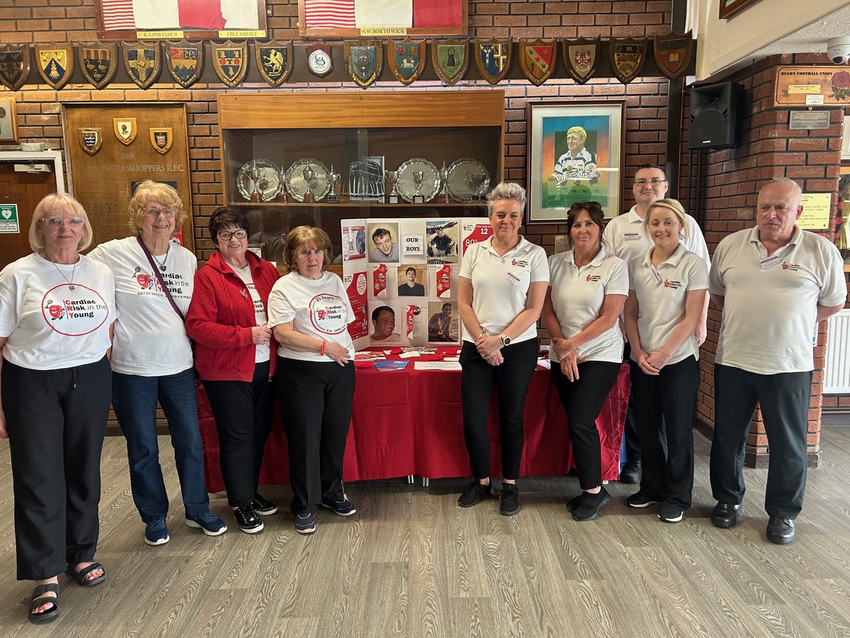 111 people were screened on 12th of May 2024 at Preston Grasshoppers Rugby (@RugbyHoppers) in #Lancashire. This screening was in memory of Stevie Wiggins. Thank you to all involved. #testmyheart.