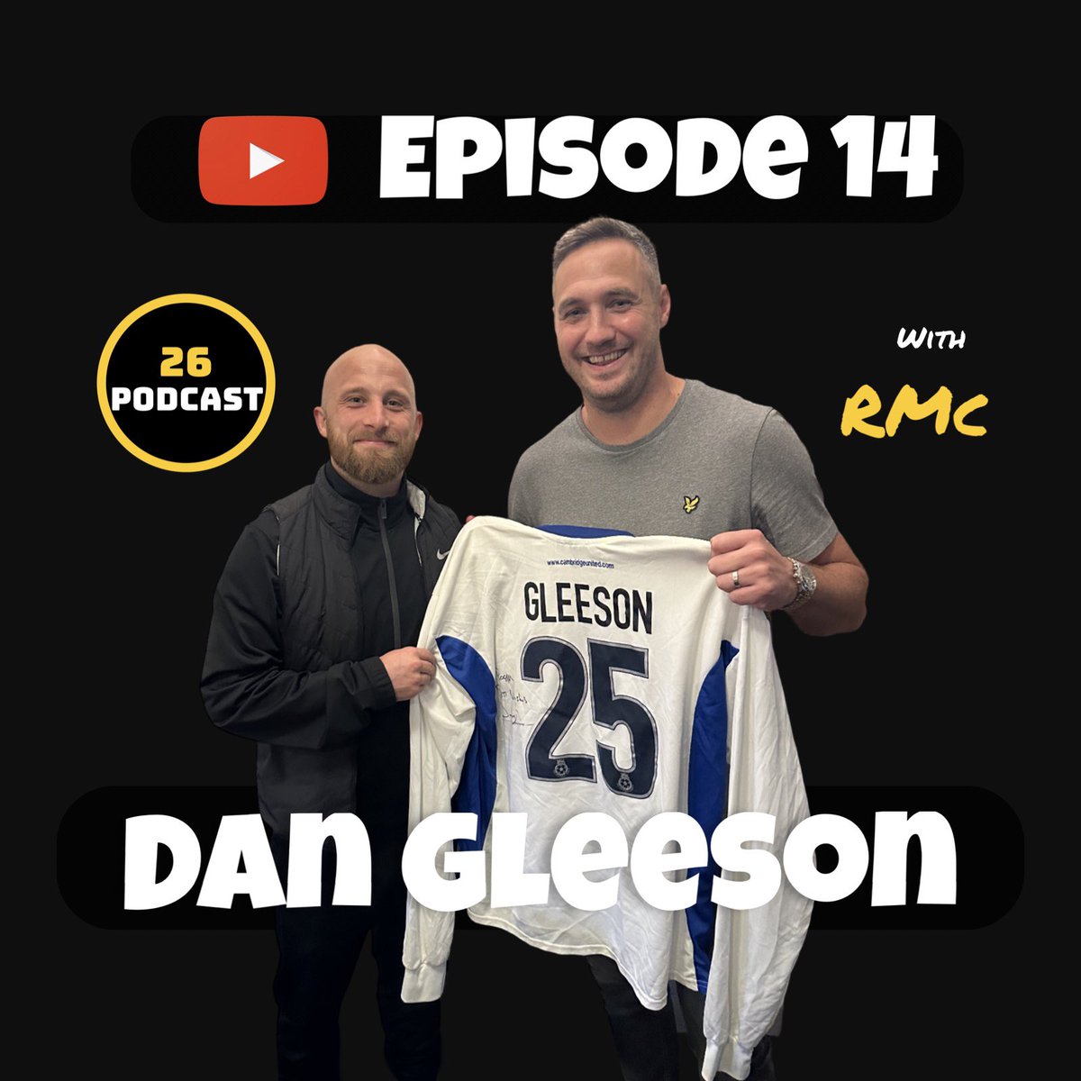 OUT NOW ON YOUTUBE! Episode with good friend @gleeson711 to talk about his successful career in football! #CUFC #Cambridge #lutonfc #LTFC #NCFC youtu.be/VaehSos58N4?si…
