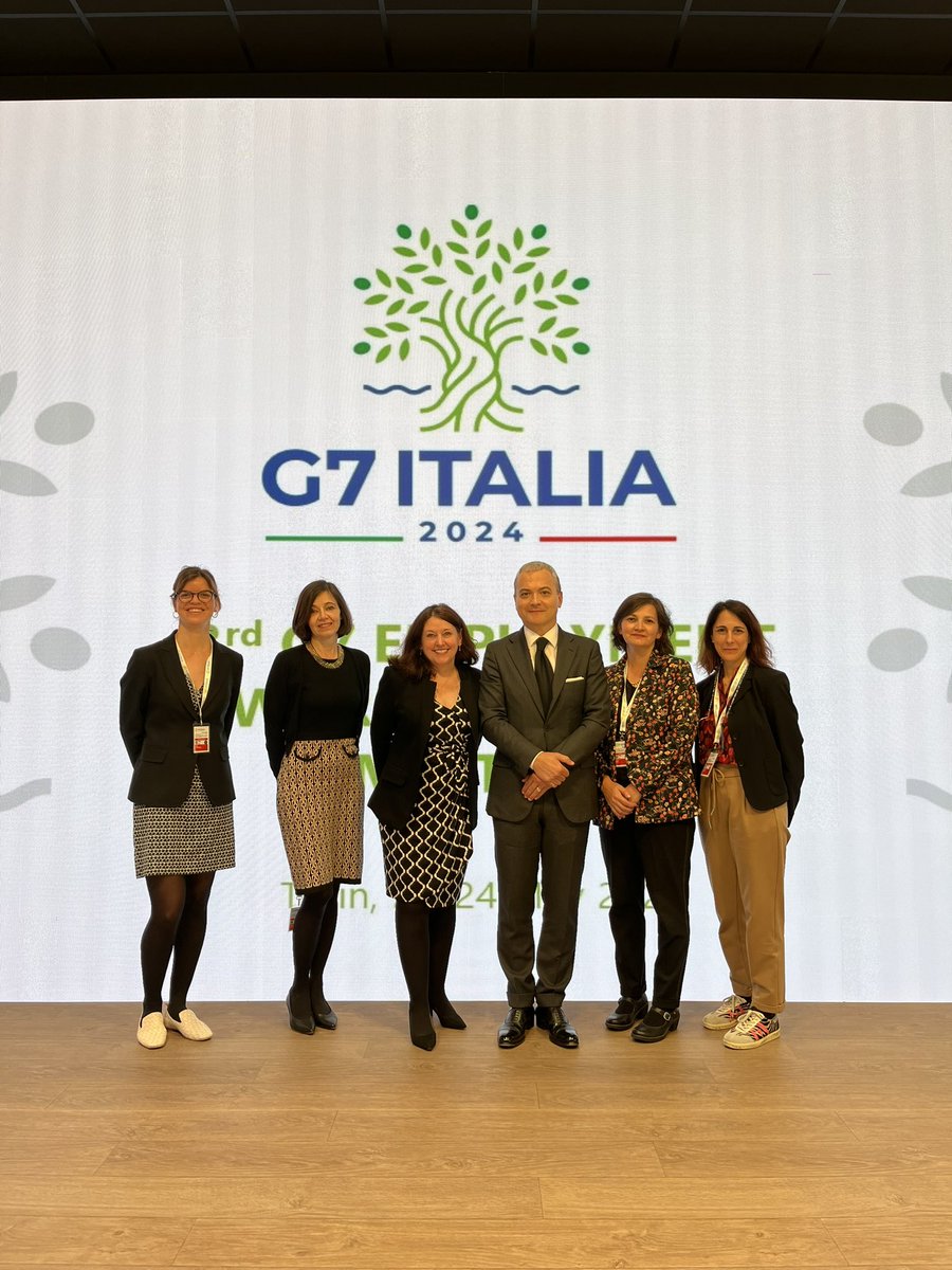 Happy that @ILO can host the #G7 Employment Working Group, led by the Italian Presidency, at the @ITCILO, and provide technical support to advance #decentwork and promote #socialjustice