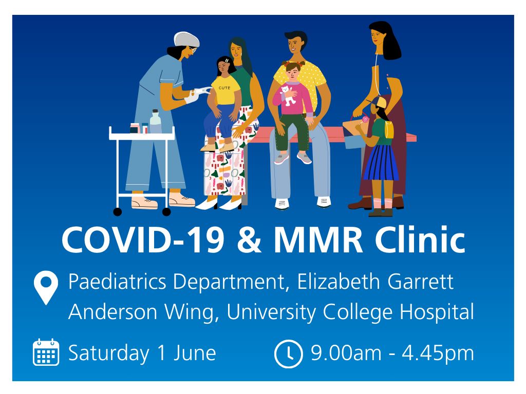 We will be offering #COVID19 and MMR vaccinations to people aged 6 months and over on Saturday 1 June, from 9am to 4:45pm.
 
Translation services are available for those whose first language is not English. Walk-ins are welcome or book an appointment here: buff.ly/4ayChhB