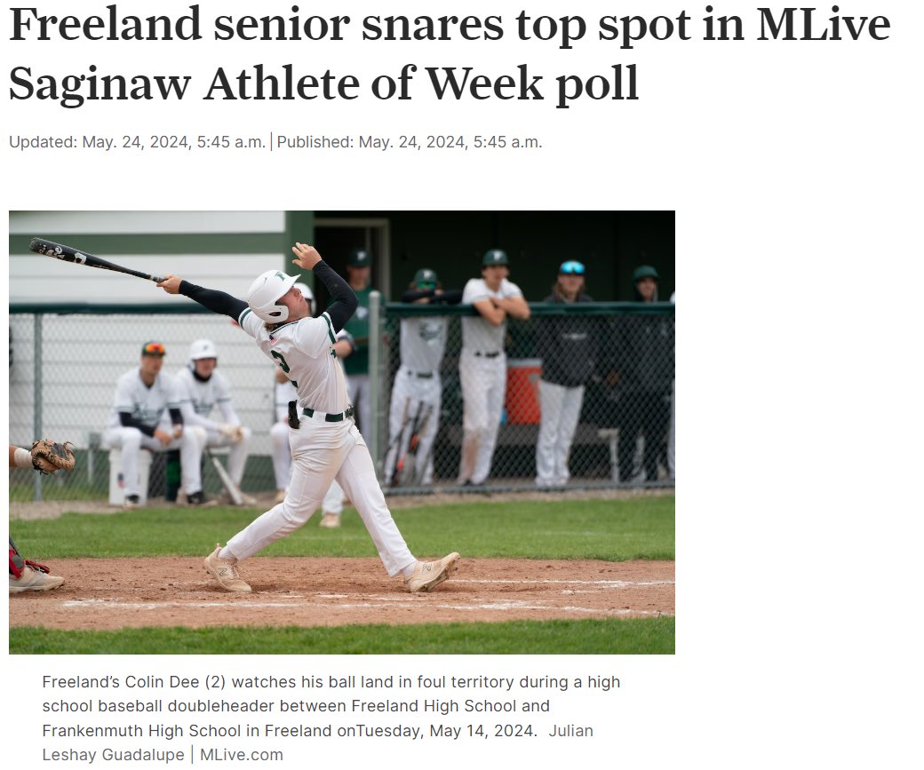 Freeland Baseball (@freelandbeisbol) on Twitter photo 
