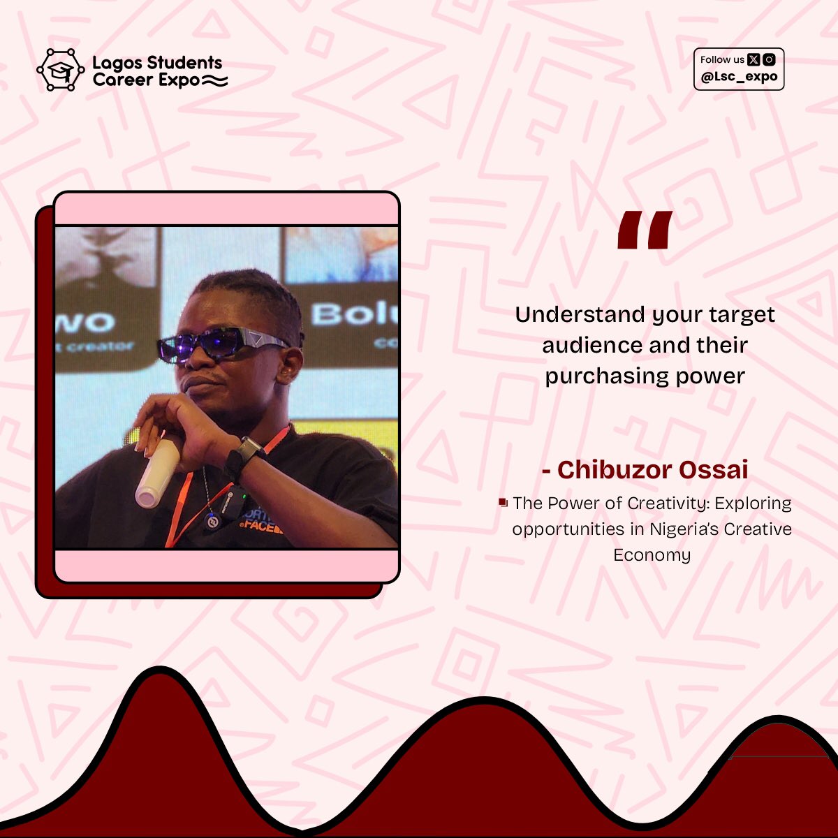 Lsc_expo's tweet image. A panelist session with nuggets? That’s a no!😌

Here are nuggets from the second panel session.🚀

#LSCE1.0 #lagosstudentcareerexpo #LSCE #Lagosstudents