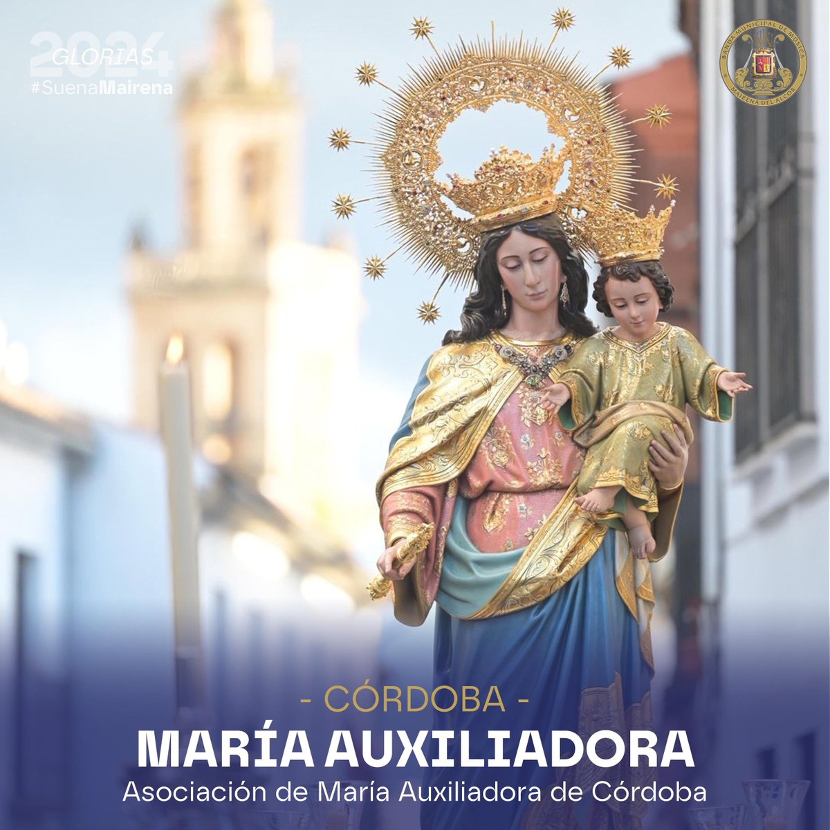 💙 ¡𝟐𝟒 𝐃𝐄 𝐌𝐀𝐘𝐎, 𝐃𝐈́𝐀 𝐃𝐄 𝐌𝐀𝐑𝐈́𝐀 𝐀𝐔𝐗𝐈𝐋𝐈𝐀𝐃𝐎𝐑𝐀!

Un año más, volvemos a nuestra querida 𝐂𝐨́𝐫𝐝𝐨𝐛𝐚 para acompañar a <a href="/MauxiCor/">M. Auxiliadora ADMA</a> de <a href="/salescordoba/">Salesianos Córdoba 🧡</a>. Cumplimos 9 años poniendo nuestra música por el barrio de San Lorenzo en esta fecha tan importante.

📲