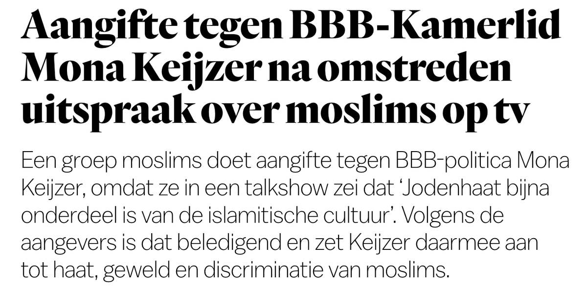 Weet @monakeijzer veel. Dat zou minder erg zijn als ze straks geen minister zou worden. Woorden hebben consequenties. Haatzaaien moet aangepakt. Hier een bijles van @bartwallet over christendom en antisemitisme. eo.nl/artikel/is-de-…