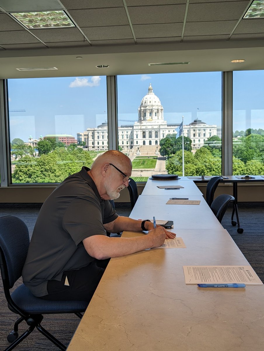 Our next Congressman! AJ Peters filed for office in Saint Paul yesterday! #Peters4MN! #Cd7dfl