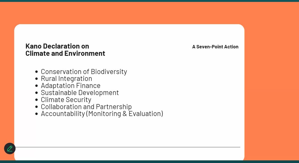 'Surge Africa's Kano Declaration has triggered conversations around climate issues in the northwest region, especially on climate security.' Abubakar Buba @Abubakar_Buba01 #SurgeAfricaOrg #RISEAfrica2024