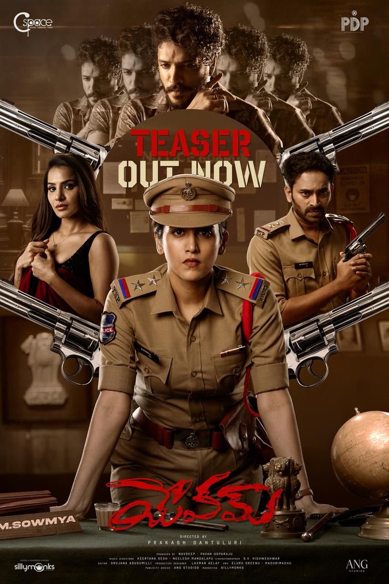 Chandini Chowdary (@ichandinic) on Twitter photo Presenting the intriguing #YevamTeaser to you all!
🔗 bit.ly/Yevam-Teaser
Coming soon to theatres near you!
#Yevam #YevamMovie @YevamMovie
🌟 <a href="/iChandiniC/">Chandini Chowdary</a> <a href="/ImSimhaa/">Vasishta N Simha</a> <a href="/AashuReddy99/">Ashu Reddy</a> <a href="/BharatRaj0921/">Jai Bharat Raj</a>
Directed by: <a href="/prakash_d/">Prakash Dantuluri</a>
Produced by: <a href="/pnavdeep26/">Navdeep</a> <a href="/pavangoparaju/">Pavan Kishore</a> Presenting the intriguing #YevamTeaser to you all!
🔗 bit.ly/Yevam-Teaser
Coming soon to theatres near you!
#Yevam #YevamMovie @YevamMovie
🌟 <a href="/iChandiniC/">Chandini Chowdary</a> <a href="/ImSimhaa/">Vasishta N Simha</a> <a href="/AashuReddy99/">Ashu Reddy</a> <a href="/BharatRaj0921/">Jai Bharat Raj</a>
Directed by: <a href="/prakash_d/">Prakash Dantuluri</a>
Produced by: <a href="/pnavdeep26/">Navdeep</a> <a href="/pavangoparaju/">Pavan Kishore</a>