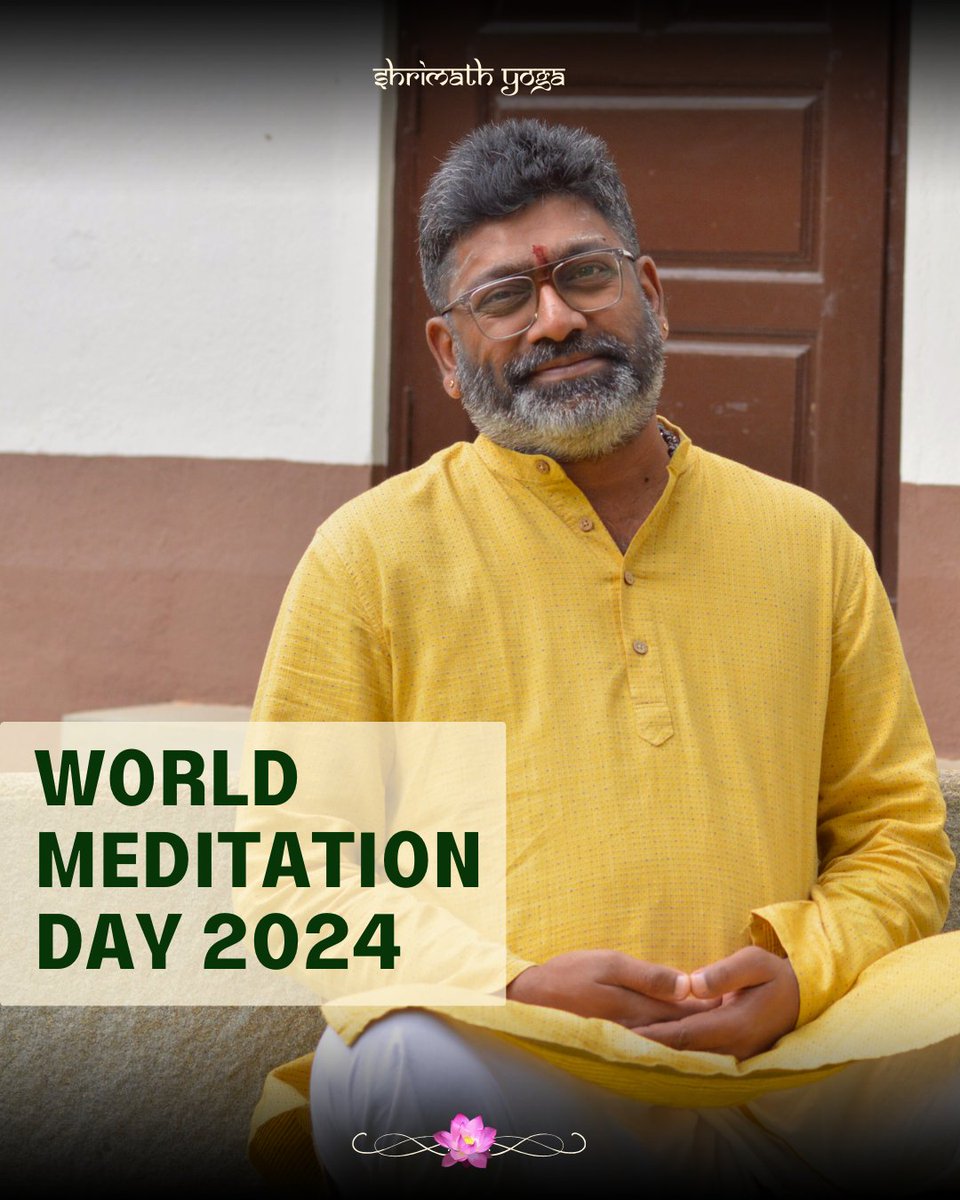 shrimathyoga's tweet photo. To know more about World Meditation Day click on this link:
https://t.co/OsJV7TRU7f https://t.co/1SGrKZEpHO