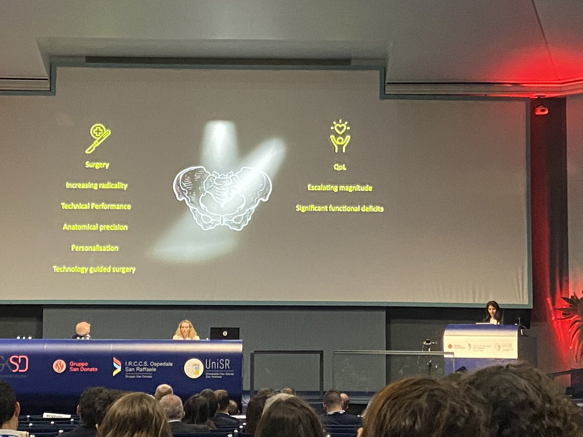 Corinna Slawinski (@cslawinski1) on Twitter photo Prof <a href="/DeenaHarji/">Deena Harji</a> presenting the Lights & Shadows of Pelvic Exent. Interesting, insightful & important conclusions for pushing the boundaries of what is achievable and finding the balance between oncological and morbidity/QoL outcomes.
#MilanColorectalCongress2024 <a href="/AnnaAvrova/">Anna Avrova</a> Prof <a href="/DeenaHarji/">Deena Harji</a> presenting the Lights & Shadows of Pelvic Exent. Interesting, insightful & important conclusions for pushing the boundaries of what is achievable and finding the balance between oncological and morbidity/QoL outcomes.
#MilanColorectalCongress2024 <a href="/AnnaAvrova/">Anna Avrova</a>