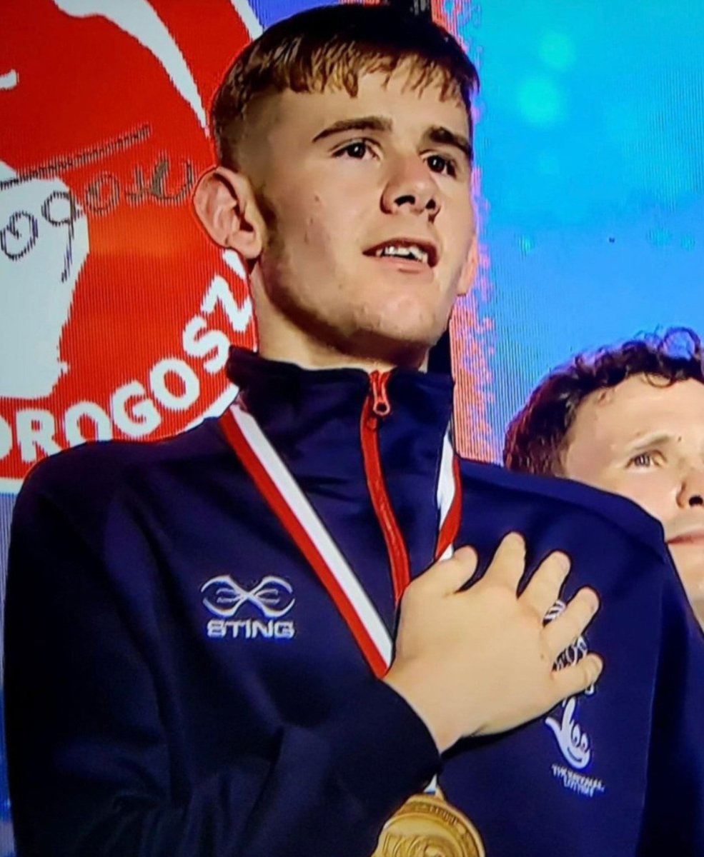 3 time Gold Medalist with GB Boxing Paddy Hewitt #teamleighboxing