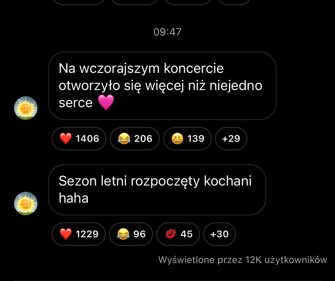 Venek__'s tweet photo. Leosia po cyckowym incydencie z koncertu https://t.co/bKhOtSvKuy