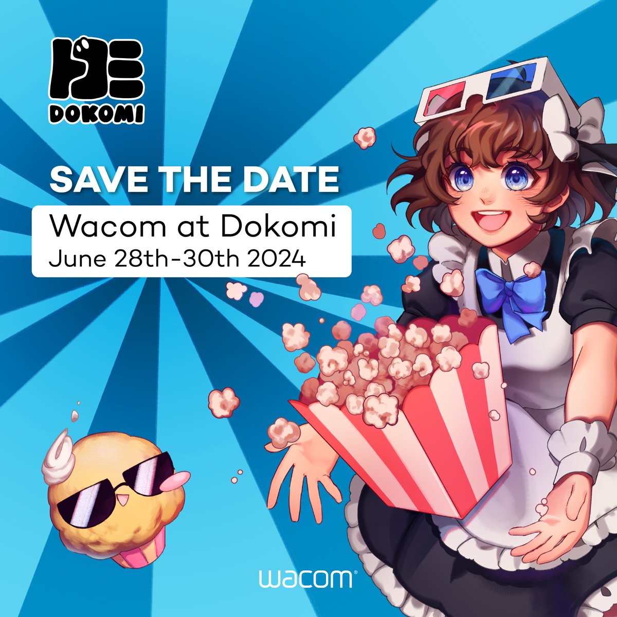 wacom's tweet photo. Save the date: Manga friends! ✨ We're thrilled to be at @DoKomi 2024! 🎊

📅 28 - 30 June 2024

📍 Trade Fair Düsseldorf

✍🏻 Booth# > Halle 3, Artist Alley

See you there! 🌟 https://t.co/rm5e3CNHVx

#WacomAtDokomi #Domoki2024 https://t.co/dZSl0dCb2K