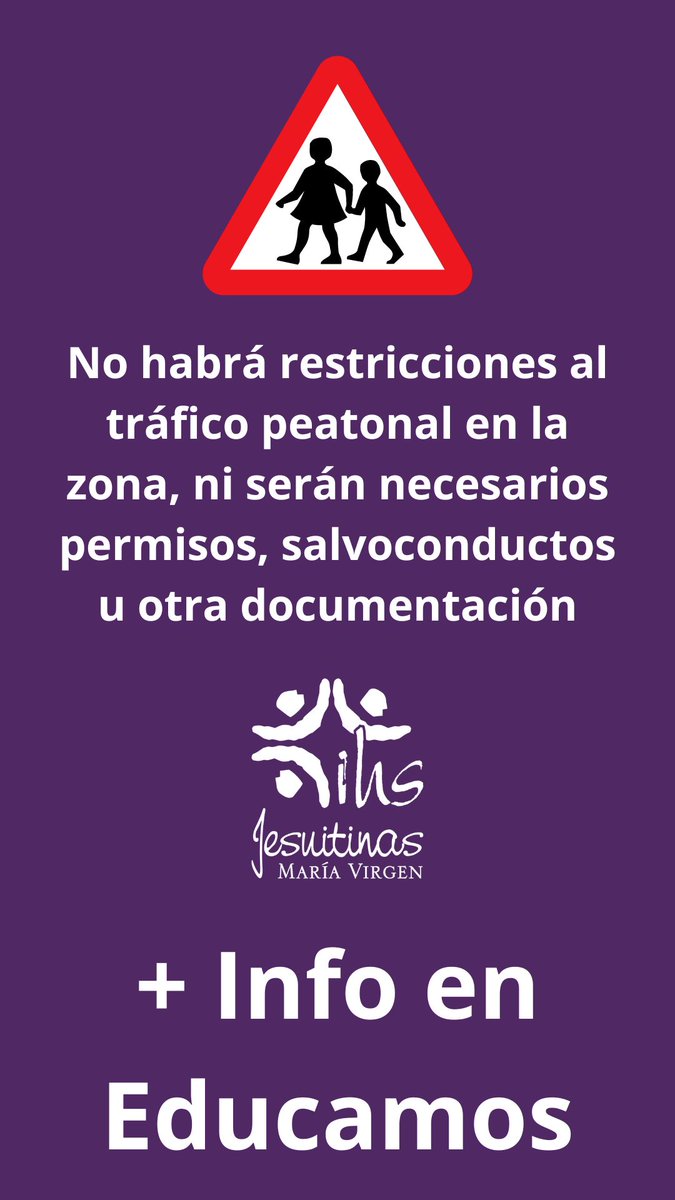 Nueva comunicación sobre el acceso al cole los días 29 y 30 de mayo.
No habrá restricciones al tráfico peatonal y será posible acceder en coche a C/ Padre Damián desde Alberto Alcocer.
+Info en Educamos 
#TaylorSwift