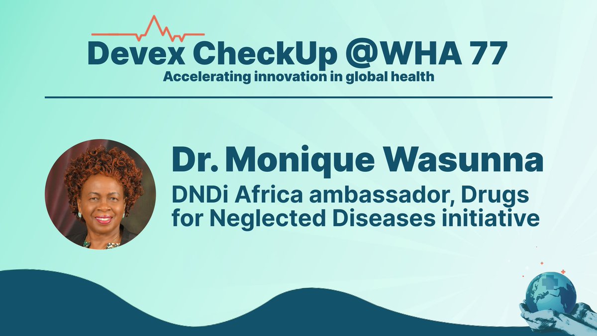 MoniqueWasunna's tweet photo. I will be joining @Devex to speak about how policy, resources &amp; partnerships can accelerate progress on global health goals.

You can register to attend in person or tune in online.
More here 👉https://t.co/icdsenk6xf
#DevexEvent #CheckUp #WHA77 https://t.co/M6KRACuAPN