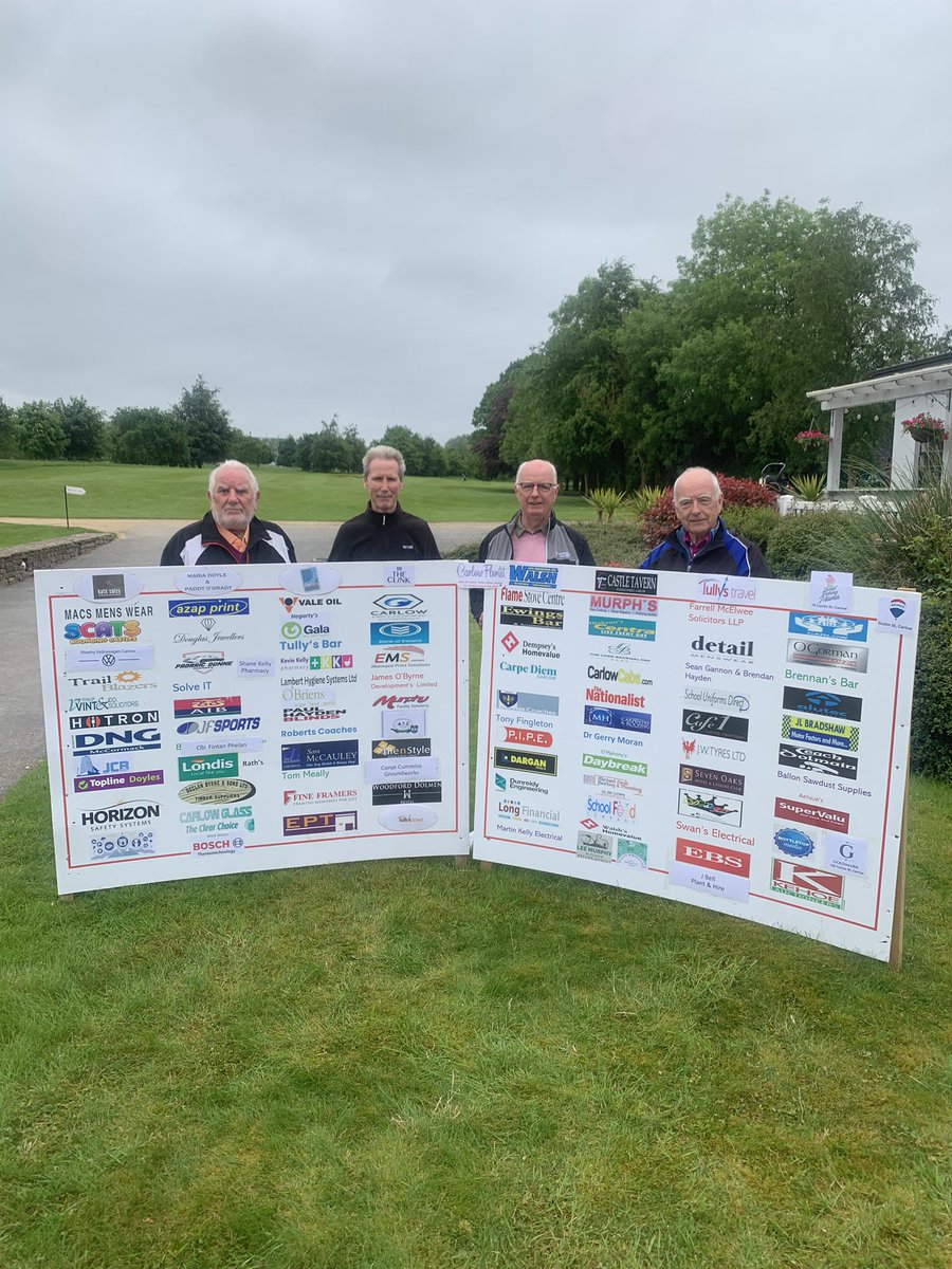 cbscarlow's tweet image. Our first 3 teams out this morning. Enjoy folks. #cbsfamily #golfclassic