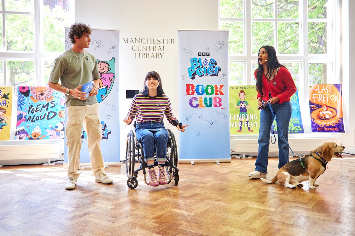 #BluePeterBookClub is today's special feature on @cbbc Blue Peter at 5pm (& on iplayer). So excited to see our launch event on TV & all the other brilliant authors and book-talk. Find out how to join the Book Club tinyurl.com/ycymw3da