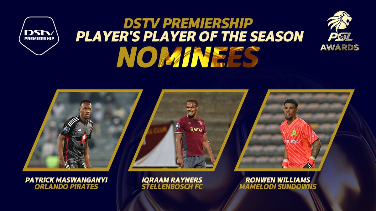 #PSLAwards2024 DStv Premiership Player's Player of the Season nominees: