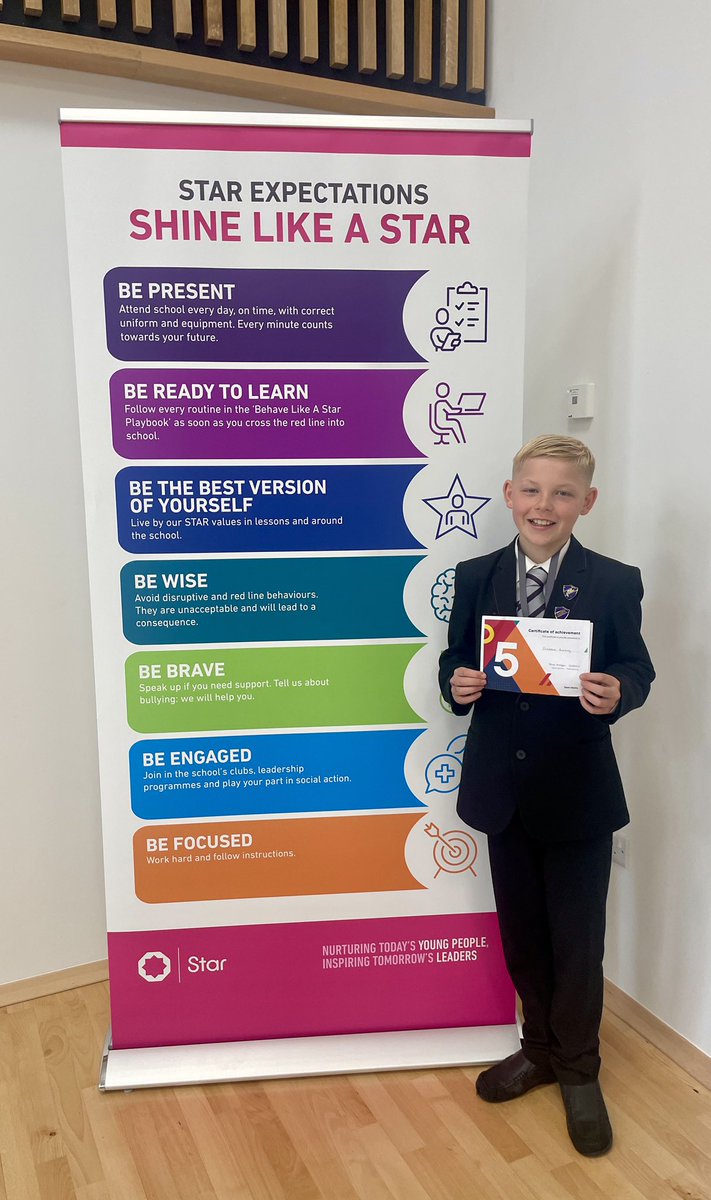 Congratulations Freddie on achieving Level 5 status (50,000XP) on @SparxMaths 👏 #Proud #WeAreStar