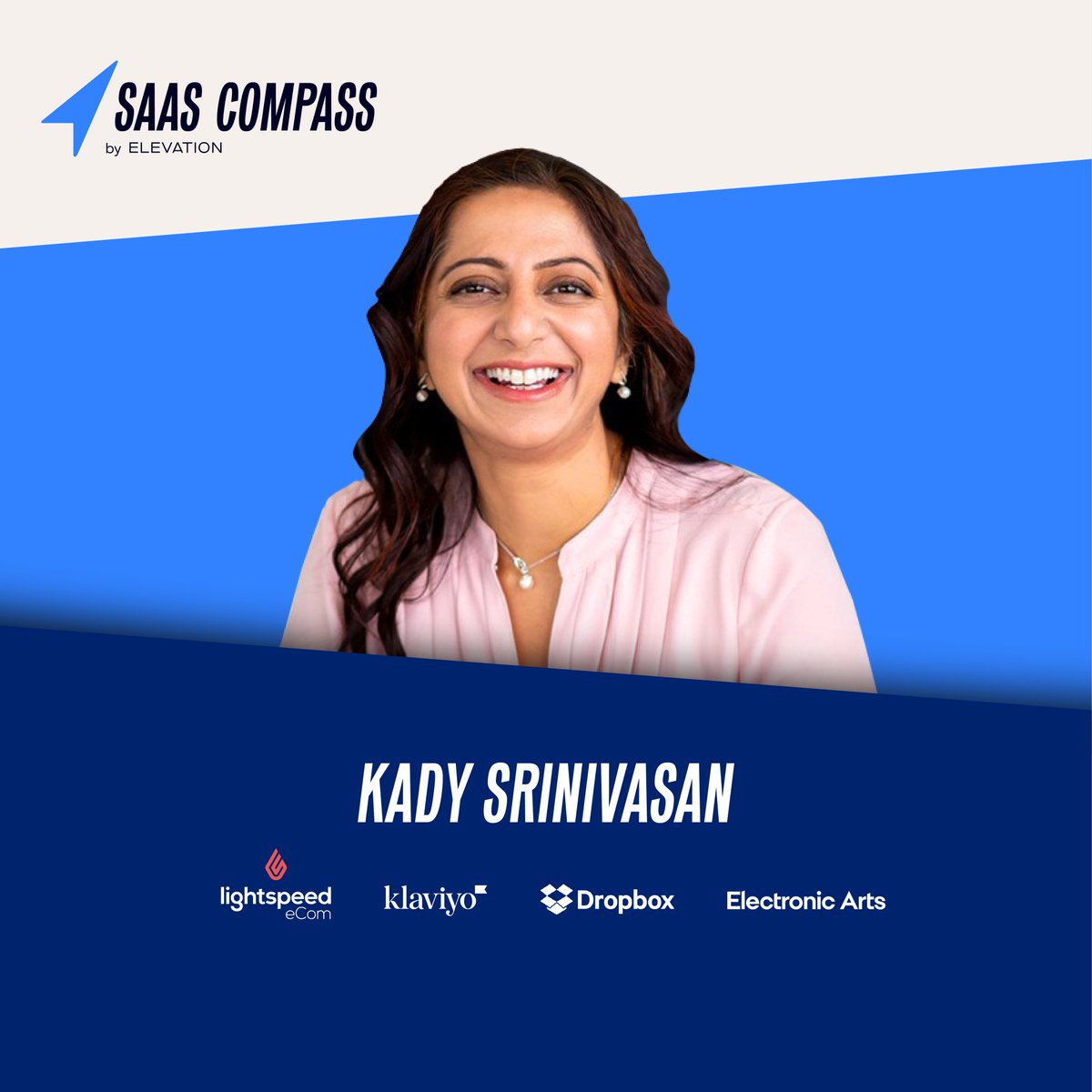 ElevCap's tweet photo. We’re delighted to announce the addition of 3 new SaaS Compass Captains who will help founders navigate the choppy waters of early-stage company building.

@mdebdoot currently heads the AI and Demand Engineering teams at Meesho. He has 16+ years of experience leading a variety of data science teams across companies such as Hike, Myntra and Sharechat. He advises companies on effectively leveraging AI – from building an impactful Gen-AI stack, building efficiently with LLMs, defining critical use cases that can be solved with LLMs, predictive analytics and more.

@KadySrinivasan is an expert marketing strategist and is currently the CMO at Lightspeed Commerce, a publicly listed e-commerce company. She has been recognized over several years as one of the world’s top 20 Chief Marketing Officers. Kady is an expert in GTM, having executed and scaled multiple GTM motions including PLG and SLG across sales, marketing and BD. Her 2 decade long career includes stints at marquee SaaS firms such as Klaviyo and Dropbox.

@rajan_sheth was the marketing leader at Cohere and was instrumental in leading the complete growth charter and unique positioning for the company in the AI world. Currently, as the founder and General Partner for the Gen AI advisory Fund at Hypergrowth, he advises companies across the Gen AI stack, fueling their growth from inception to scale. Previously, he also helped grow Heroku and Box to multi-million dollar companies.

The new captains will help early stage founders understand how to build, operationalize and distribute world class SaaS products, especially in the AI space. Stay tuned for events and content that we will co-host and curate with them.

Welcome, Debdoot, Kady and Rajan! We look forward to having you on board.

Visit https://t.co/ilO5HuOWb0 to get to know all of our captains

@mukularora @AkarshS27 @PoorviVijay @Aadith__Ramesh Satya Bharadwaja Shambhav Tewari