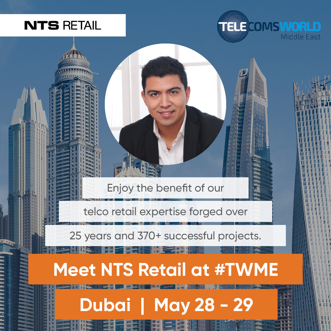 Our own Hector Delgado will be back in Dubai next week for #TWME 🌍 It's a great chance to meet and discuss all things telco retail. Are you going to be in Dubai as well? Let us know! 💪