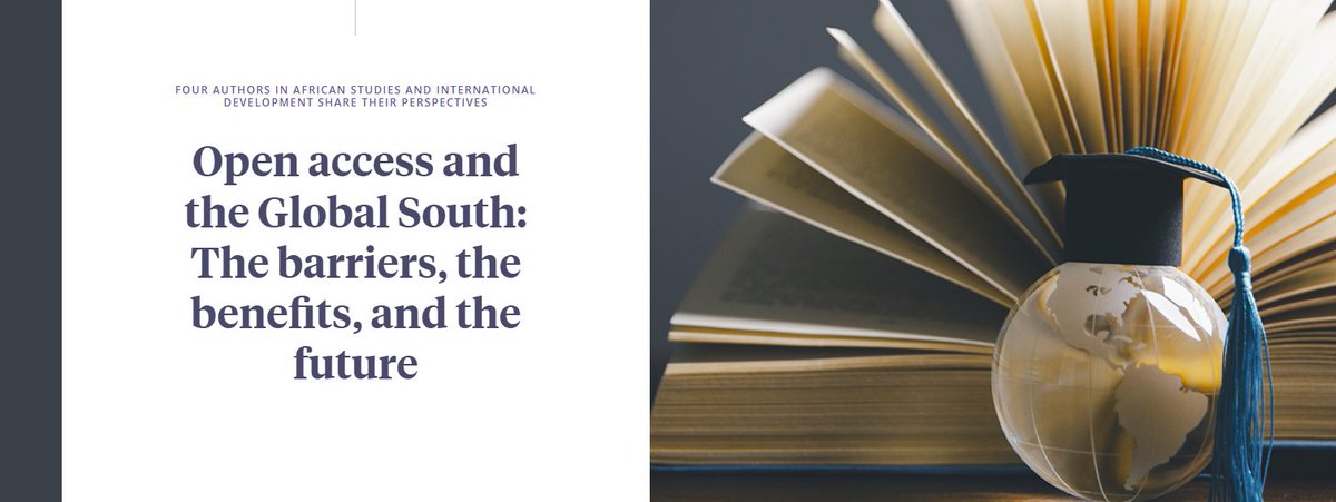 Four authors from the 2023-24 Bloomsbury Open Collections OA books pilot project share their perspectives on #openaccess in the Global South in today’s academic blog post bit.ly/3wZi32K