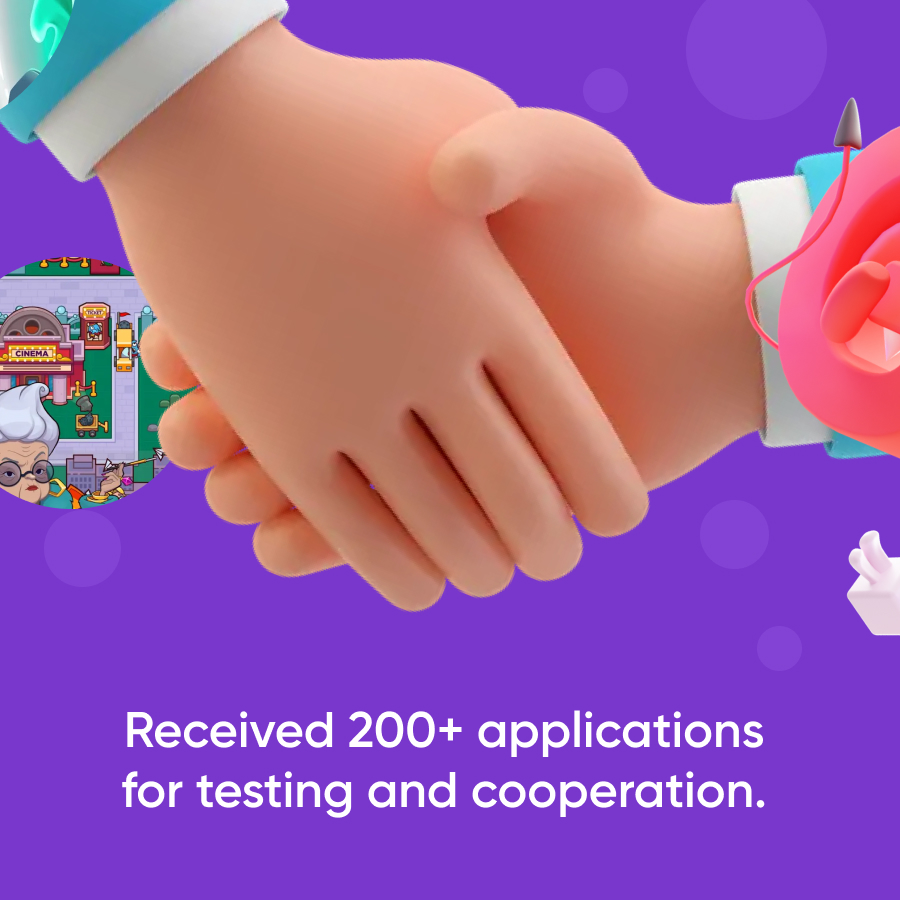 🟪 GG Cube №6

There were received 200+ applications for testing and cooperation.