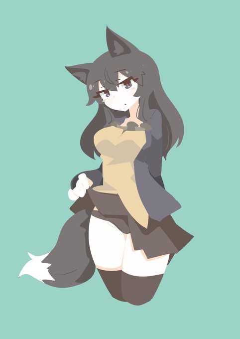 (お題箱)ジト目無表情でスカートをたくしあげてパンツをみせてくるあざみん 