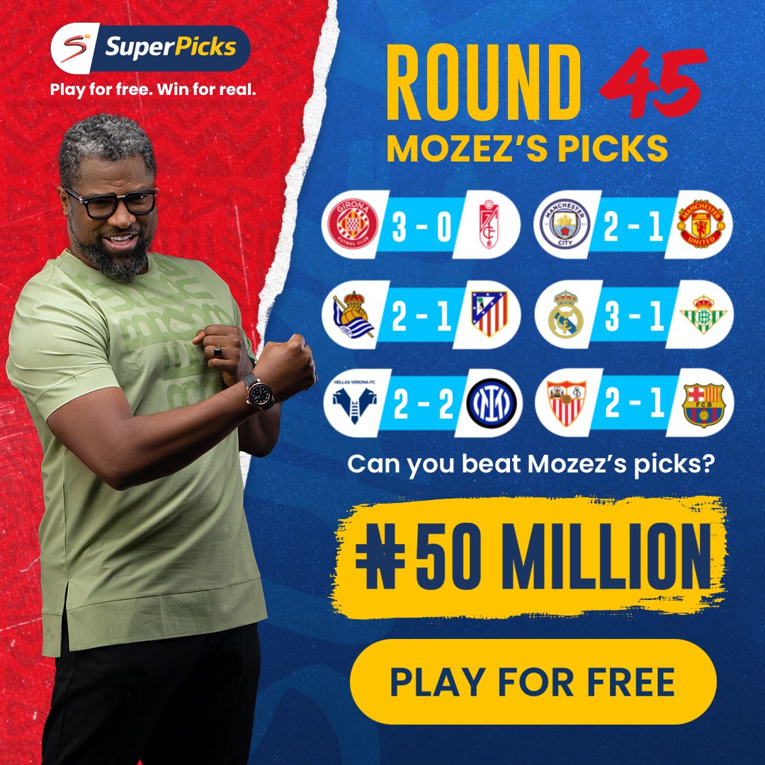 SuperPicks's tweet photo. Who will finish the season on a HIGH in #LaLiga #SerieA 👀 Will it be United or City delight at Wembley 🏟️

Go to https://t.co/eFeLFNYYh0 &amp; submit your picks TODAY! 

#SuperPicks #Jackpot