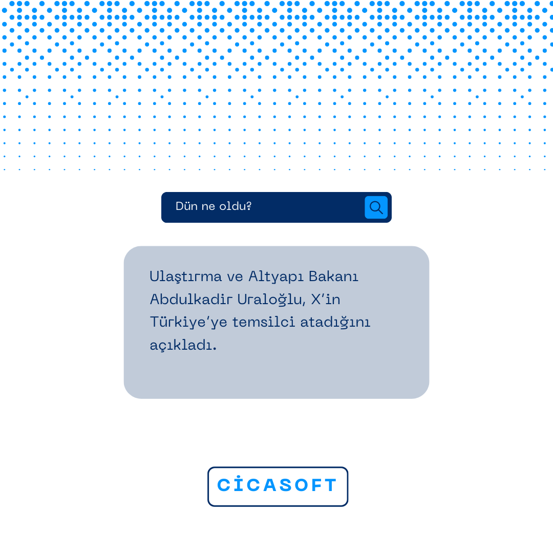 CicaSoft's tweet photo. Ulaştırma ve Altyapı Bakanı Abdulkadir Uraloğlu, X’in Türkiye’ye temsilci atadığını açıkladı.

#x #ulaştırmabakanlığı #elonmusk https://t.co/BSre6Sb4Uh