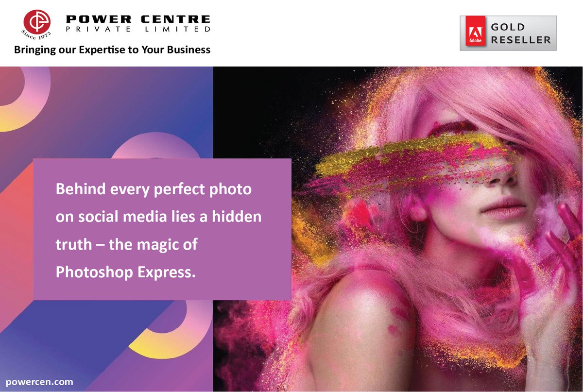 PowerCentre_IT's tweet photo. Empower creativity and productivity with our Adobe solutions.

Contact the Adobe team @ Power Centre - +91 9840281212 | digitalteam@powercen.com | https://t.co/Fb6ZcBTxrC
#PowerCentre #itservices #cloudsolutions #adobegold https://t.co/TEV20IRODZ