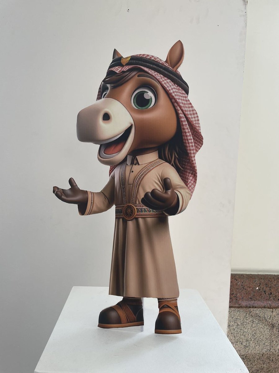 sunaash's tweet photo. جانب من المعرض المصاحب لرسالة الدكتورة بعنوان ( تصميم تميمة تعزز الهوية السعودية باستخدام الذكاء الاصطناعي ) https://t.co/nT8IaoNbow