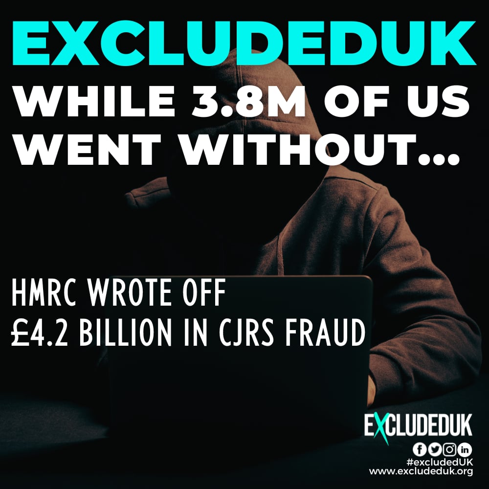 The justification for 3.8 million UK taxpayers not being granted fair and equal Covid-19 support was that we were fraud risks according to @RishiSunak How can a mother returning to PAYE employment after maternity leave commit fraud? How can someone between jobs commit fraud?