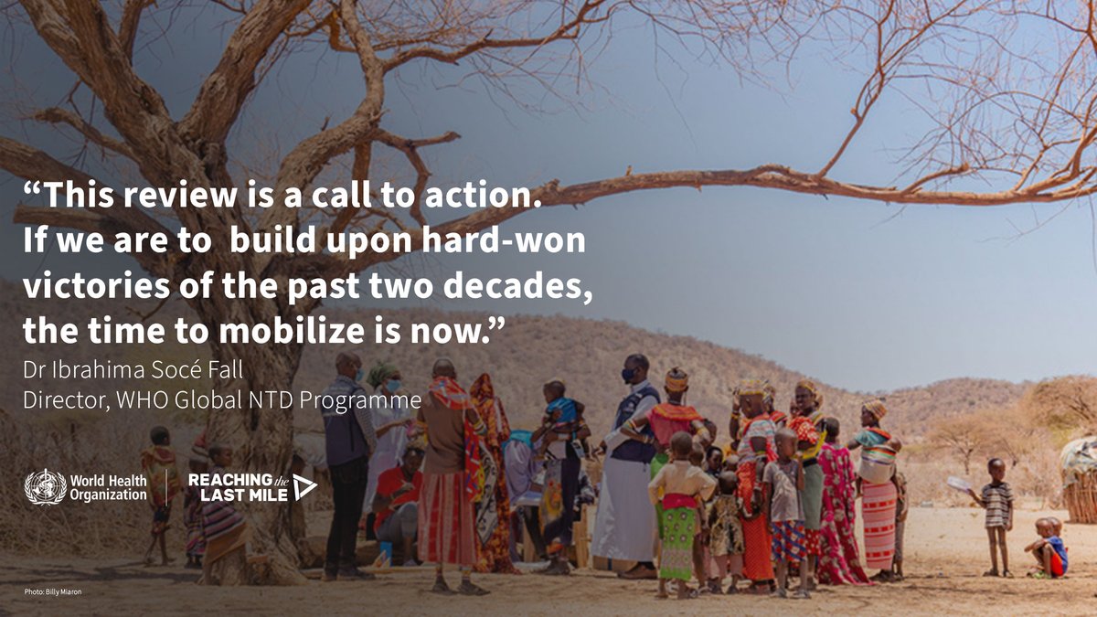 “The findings presented in this major review highlight the need for more comprehensive standardized modelling, so that we can better understand and predict the effects of climate change on malaria and #NTDs'. @SoceFallBirima, @WHO. #NotoNTDs #ZeroMalariaStartswithMe